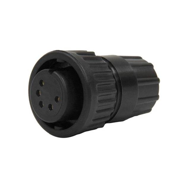 CONN PLUG FMALE 5POS GOLD CRIMP