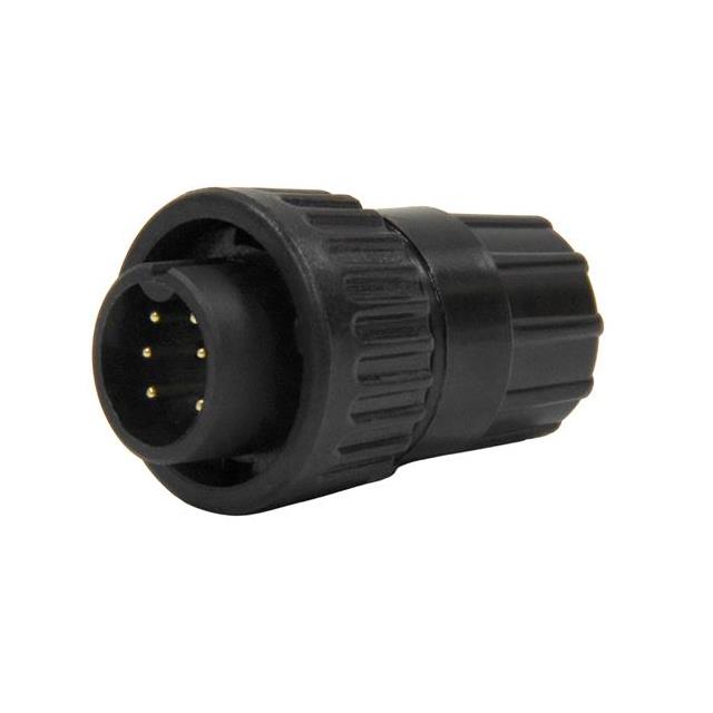 CONN PLUG MALE 6POS GOLD CRIMP