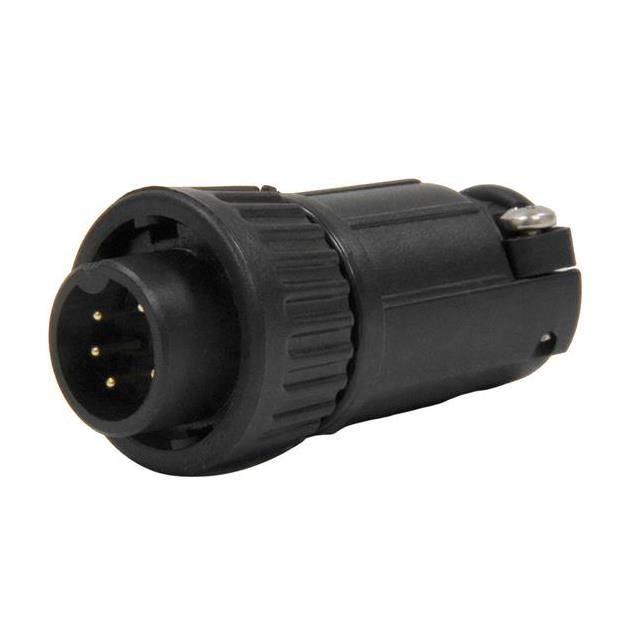 CONN PLUG MALE 6POS GOLD CRIMP
