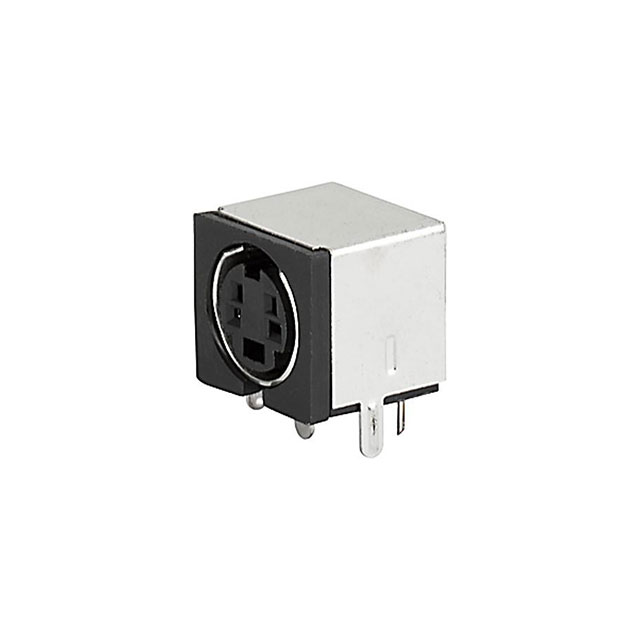 CONN RCPT FMALE DIN 4P SOLDER