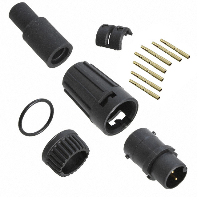 CONN PLUG FMALE 7POS GOLD CRIMP