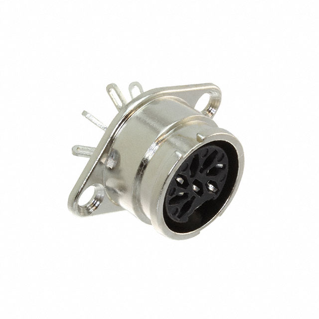 CONN RCPT FMALE DIN 8P SOLDER