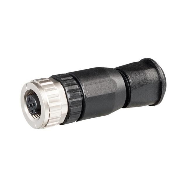 M12 FEMALE 0 A-COD. SCREW TERMIN