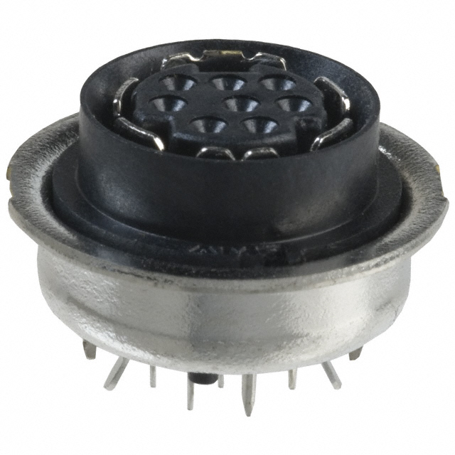 CONN RCPT FMALE MINI DIN 8P SLDR