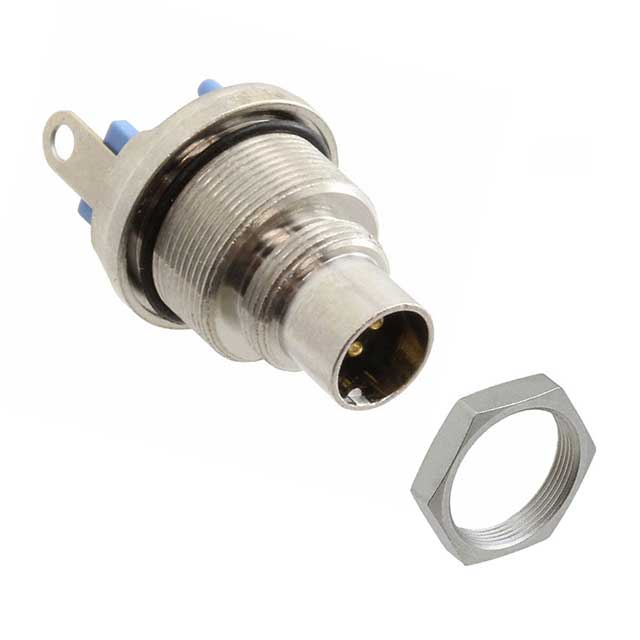 CONN PLUG MALE 8POS SOLDER CUP