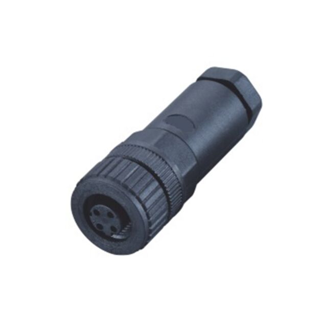 CONN RCPT FMALE 4POS GOLD SCREW