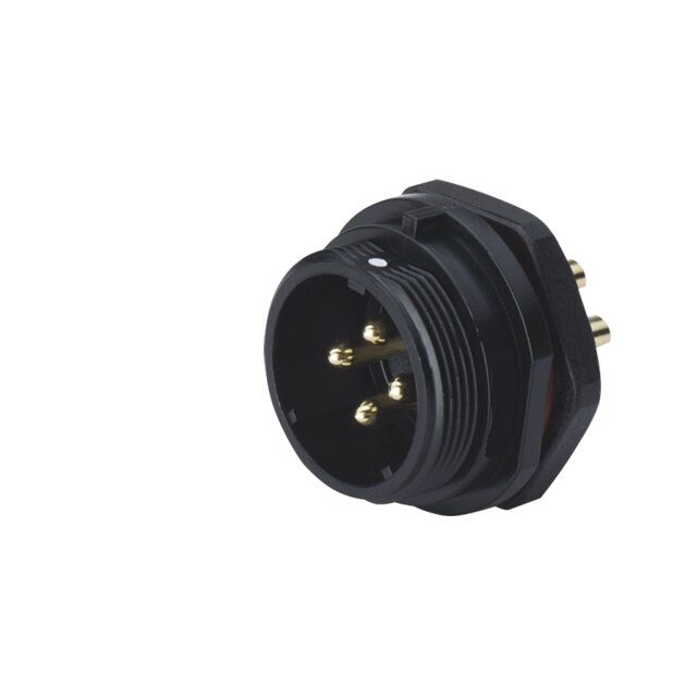 CONN RCPT MALE 3P SOLDER