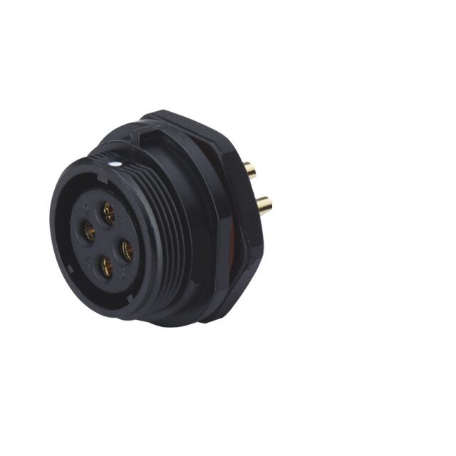 CONN RCPT FEMALE 3P SOLDER