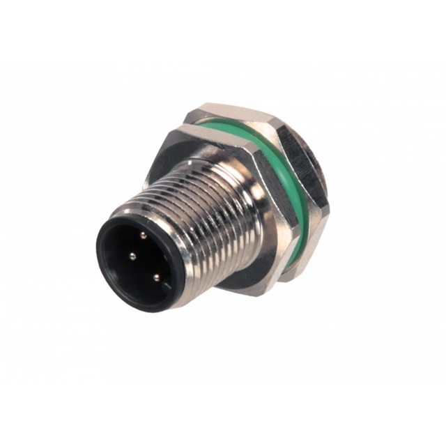 CONN RCPT MALE 4POS GOLD SOLDER