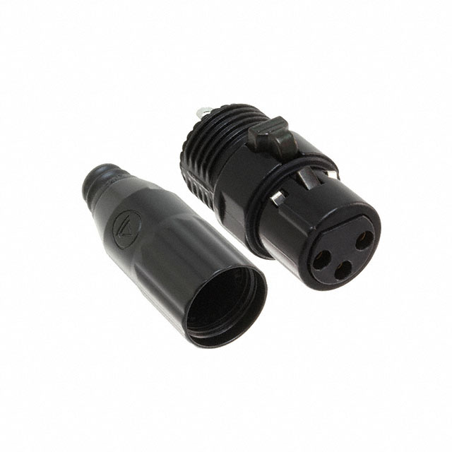 CONN PLUG FMALE XLR 3POS SOLDER