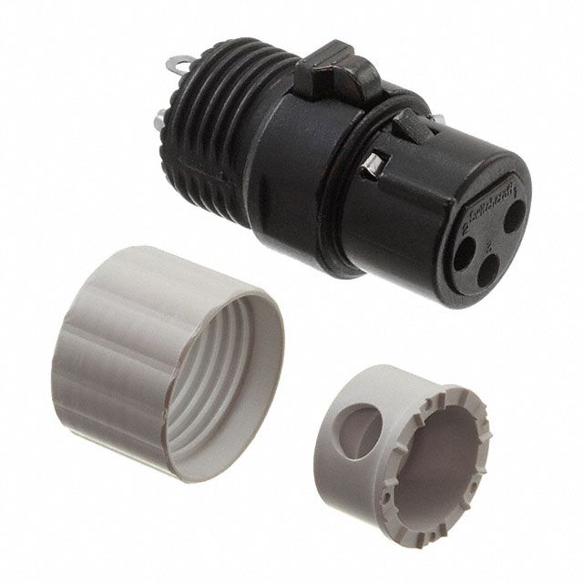 CONN PLUG FMALE XLR 3POS SOLDER