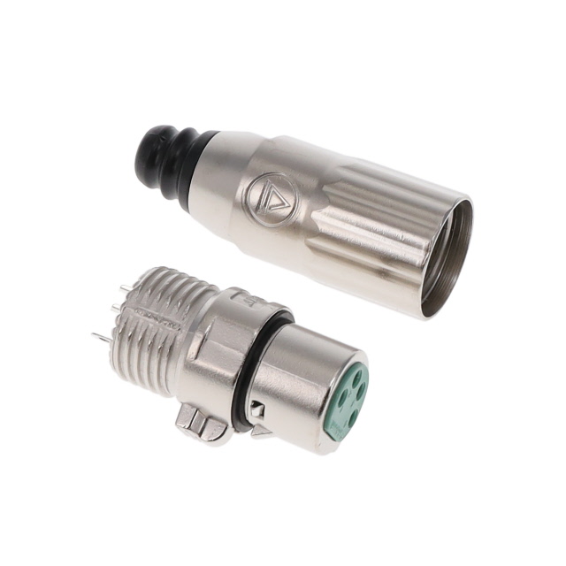 CONN PLUG FMALE XLR 4POS SOLDER