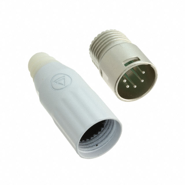 CONN RCPT MALE XLR 5P SOLDER CUP