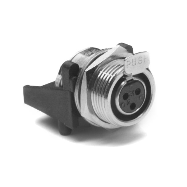 CONN PLUG FMALE MINI XLR 6P SLDR