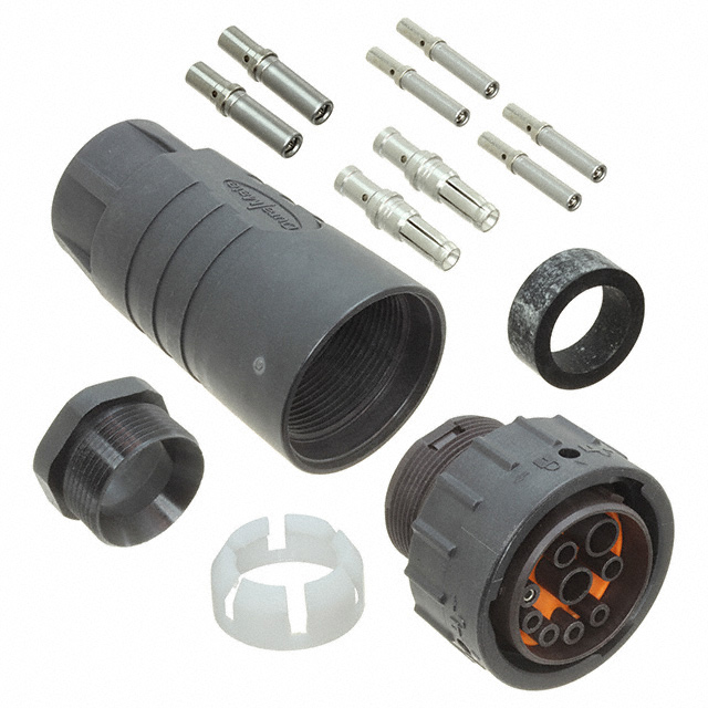 CONN PLUG FMALE 9P NICKEL CRIMP