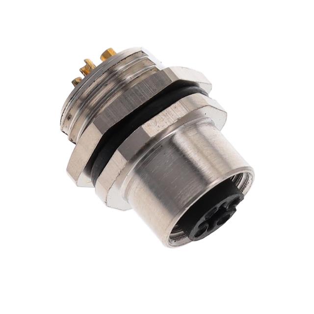 BULKHEAD CONN. M12 FRONT MT. 5-P