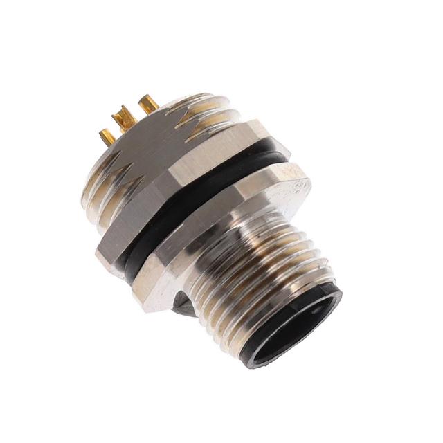 BULKHEAD CONN. M12 FRONT MT. 5-P