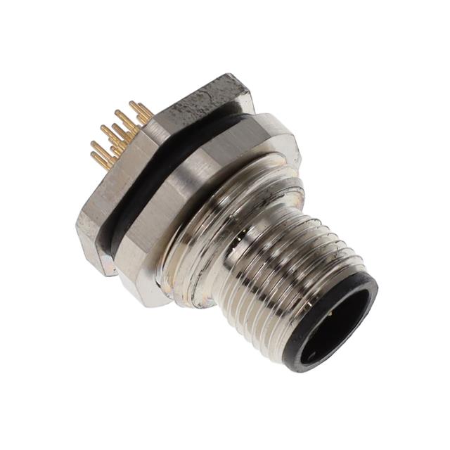 BULKHEAD CONN. M12 REAR MT. 12-P