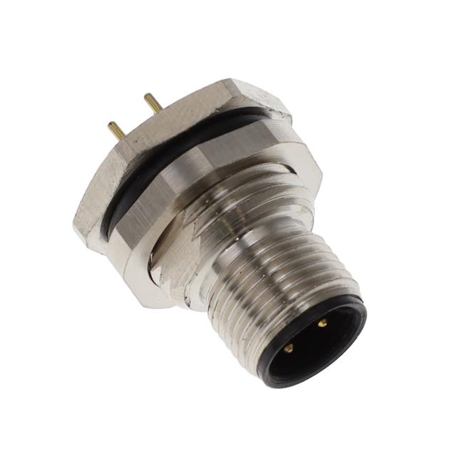 BULKHEAD CONN. M12 REAR MT. 4-PO