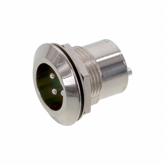 CONN RCPT MALE XLR 3P SOLDER CUP