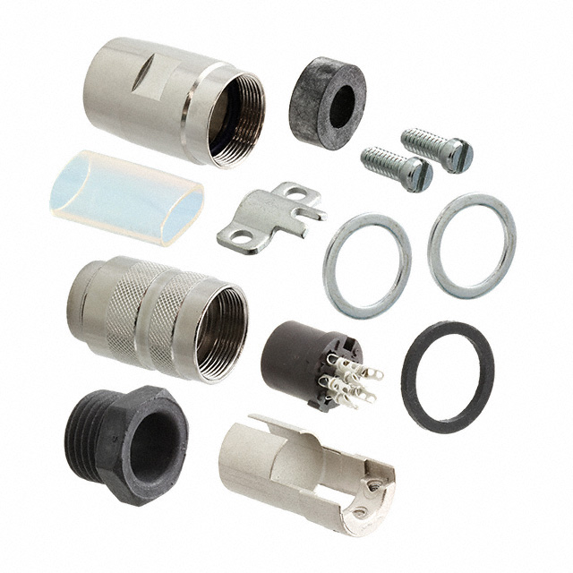 CONN PLUG FMALE 6P SOLDER CUP