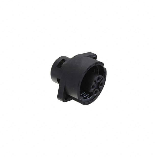 CONN PLUG FMALE 4P SILVER SCREW