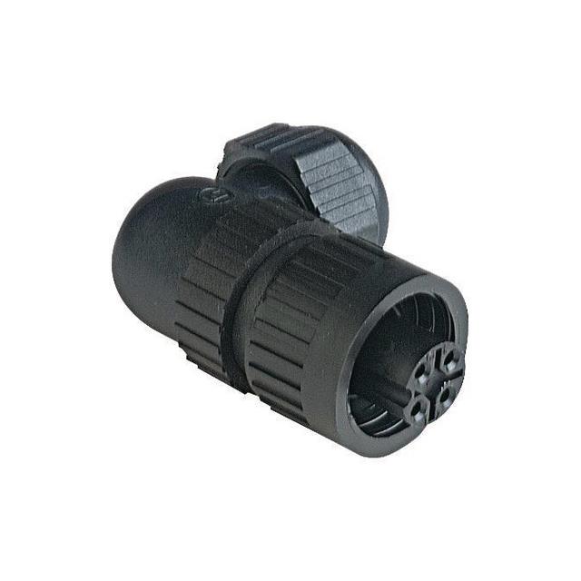 CONN PLUG FMALE 4P SILVER SCREW