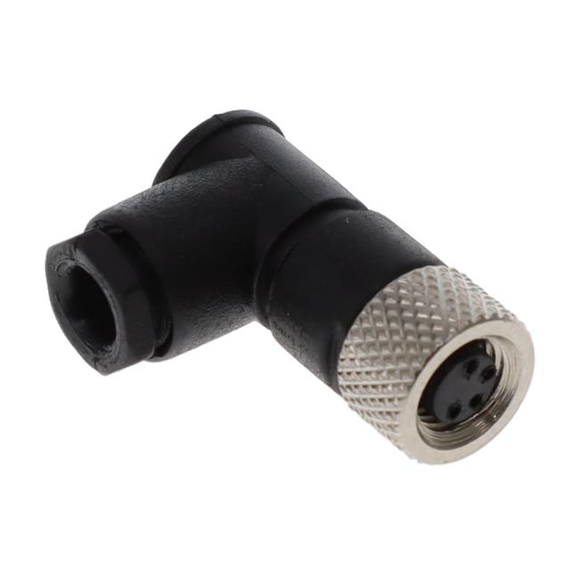 FIELD-WIRED CONN. M8 FEM R/A 4-P