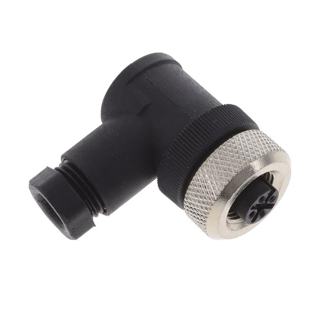 FIELD-WIRED CONN. M12 FEM R/A 5-