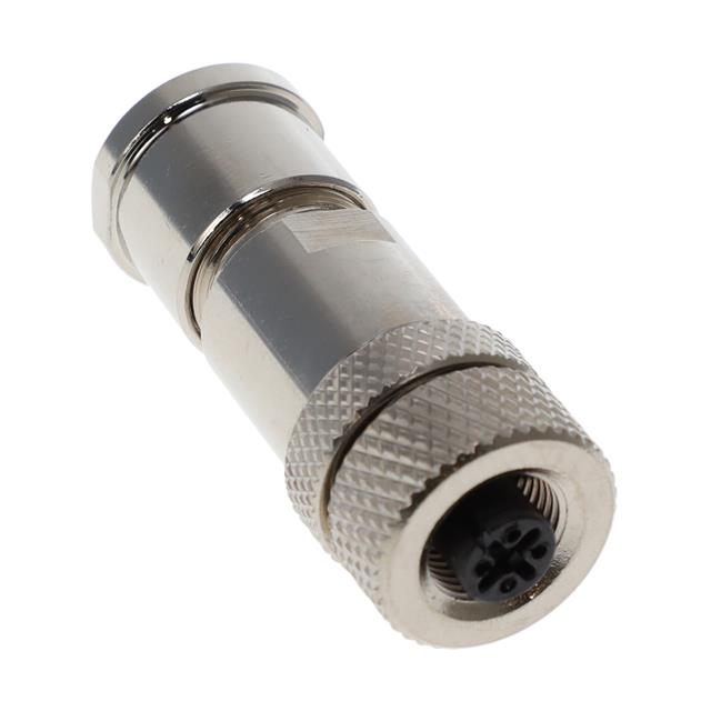 FIELD-WIRED CONN. M12 FEM STR 4-