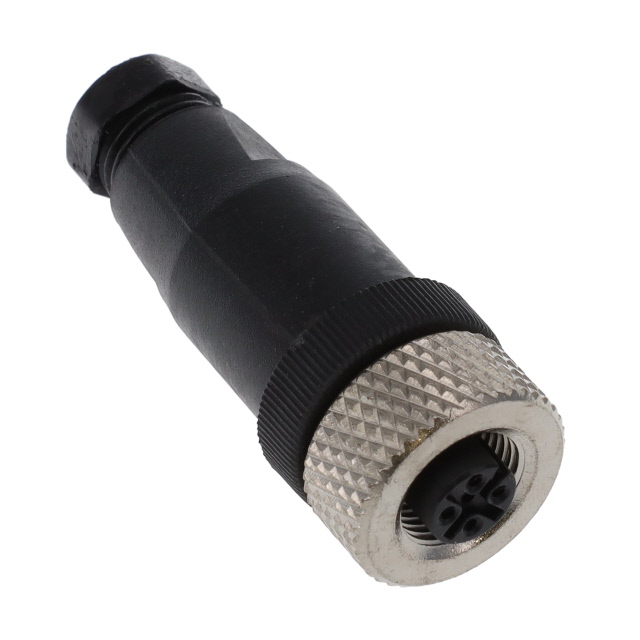 FIELD-WIRED CONN. M12 FEM STR 4-