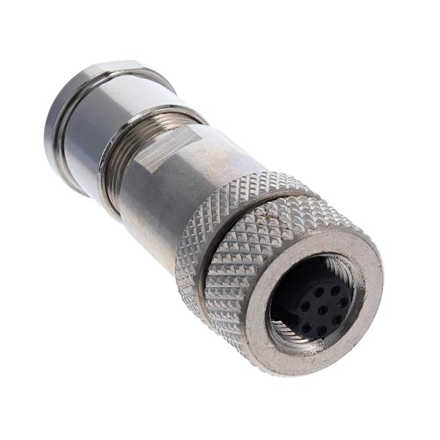 FIELD-WIRED CONN. M12 FEM STR 8-