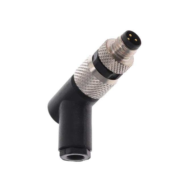 FIELD-WIRED CONN. M8 MALE R/A 3-