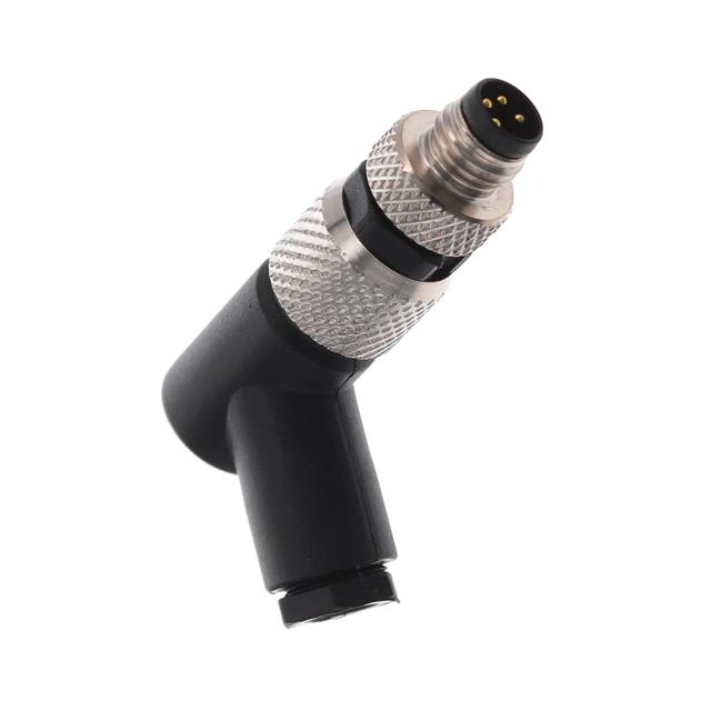 FIELD-WIRED CONN. M8 MALE R/A 4-
