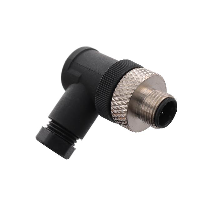 FIELD-WIRED CONN. M12 MALE R/A 4