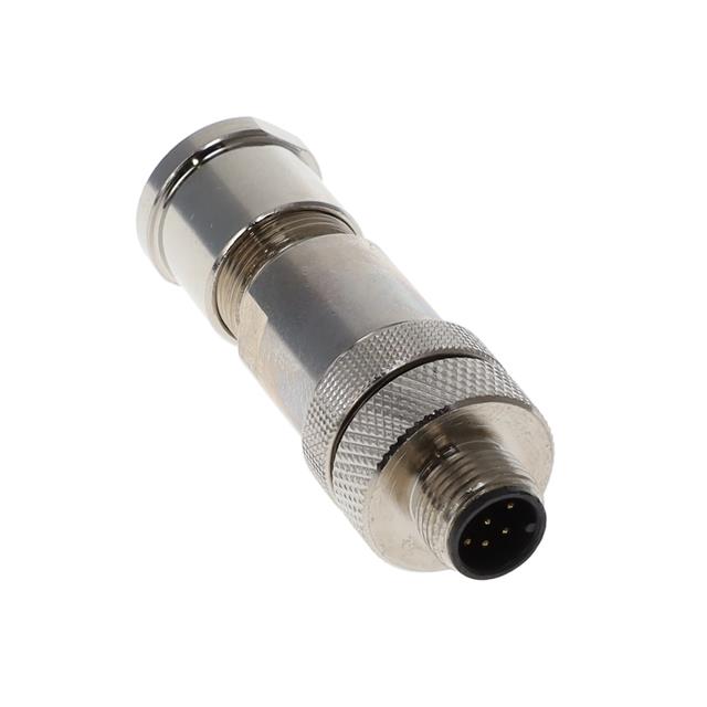 FIELD-WIRED CONN. M12 MALE STR 8