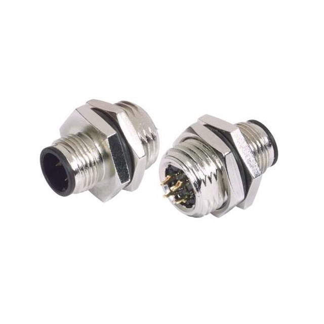 M12 4 PIN PNL MNT MALE