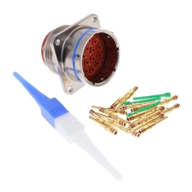 CONN PLUG MALE 26POS GOLD CRIMP