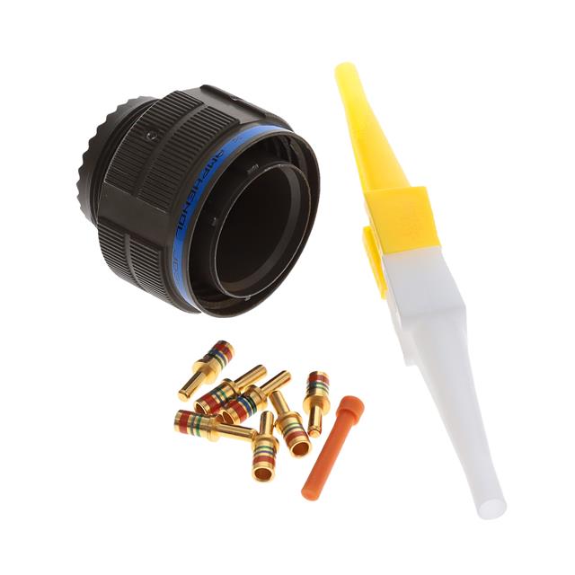 CONN PLUG FMALE 6POS GOLD CRIMP