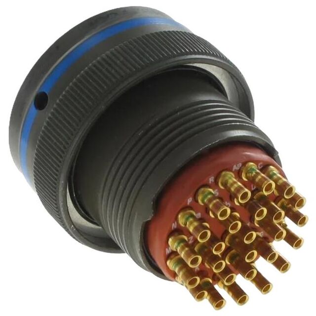 CONN PLUG FMALE 46POS GOLD CRIMP