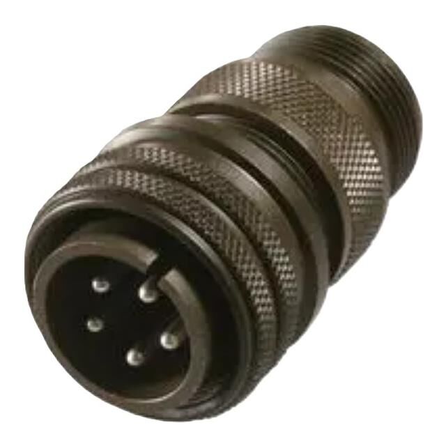 CONN PLUG MALE 5POS GOLD CRIMP