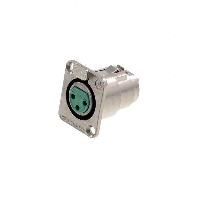 CONN PLUG FMALE XLR 3P SLDR CUP