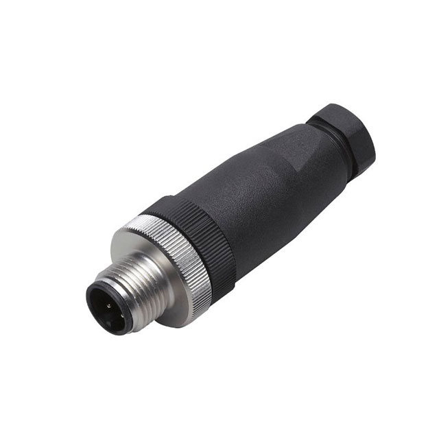 CONN RCPT MALE 4POS GOLD SCREW