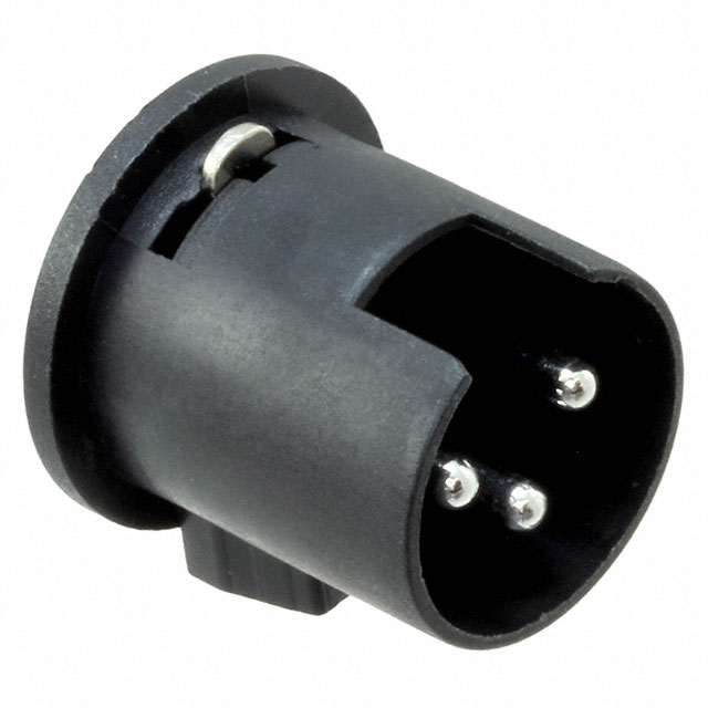 CONN MALE INSERT XLR 3P SLDR CUP