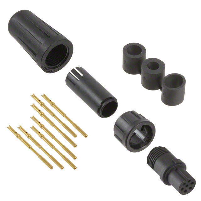 CONN PLUG FMALE 7POS GOLD CRIMP