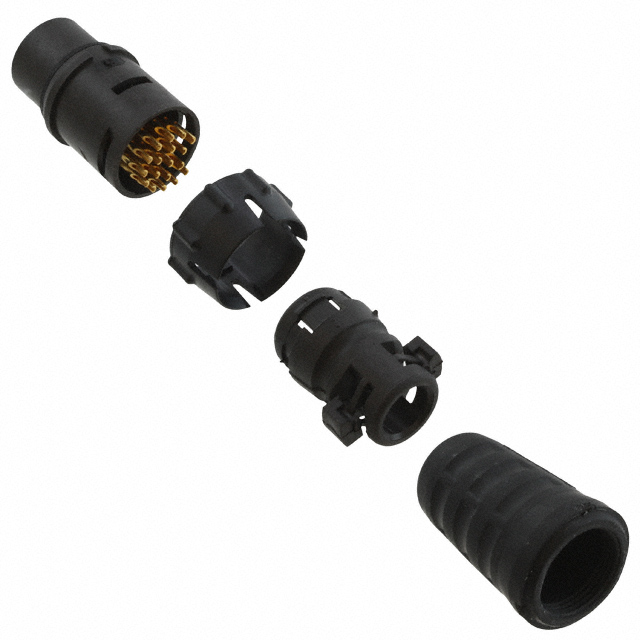 CONN PLUG FMALE 18P SOLDER CUP