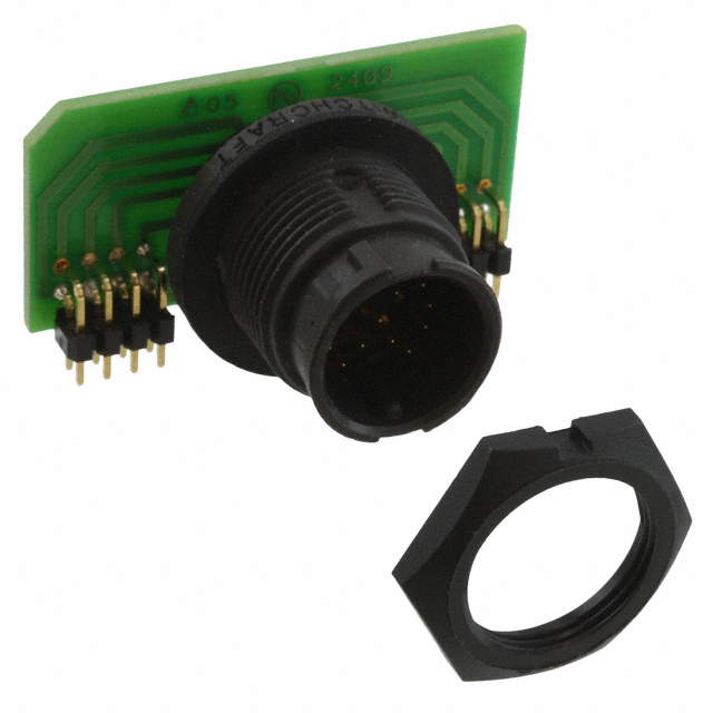 CONN RCPT MALE 15POS GOLD SOLDER