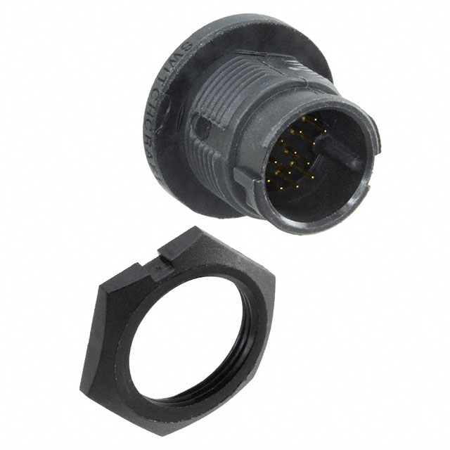 CONN RCPT MALE 18P GOLD SLDR CUP