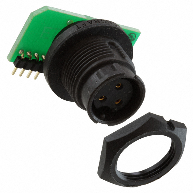 CONN RCPT FMALE 3POS GOLD SOLDER