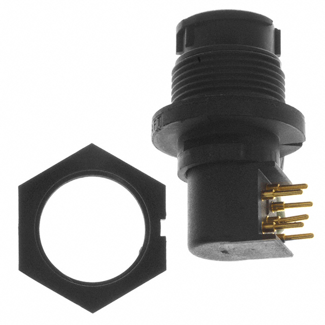 CONN RCPT FMALE 6POS GOLD SOLDER
